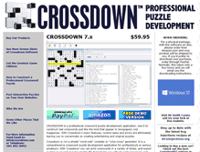 Tablet Screenshot of crossdown.com